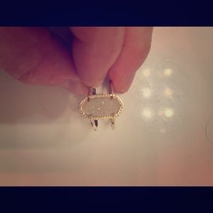 Kendra Scott Elyse Ring Iridenscent Drusy